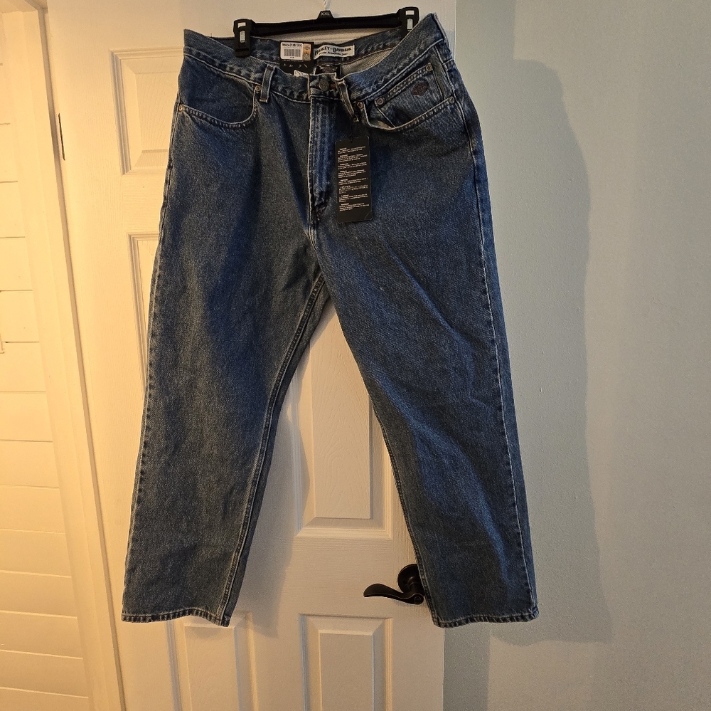 Nwt Mens Harly Davidson Jeans 38x30